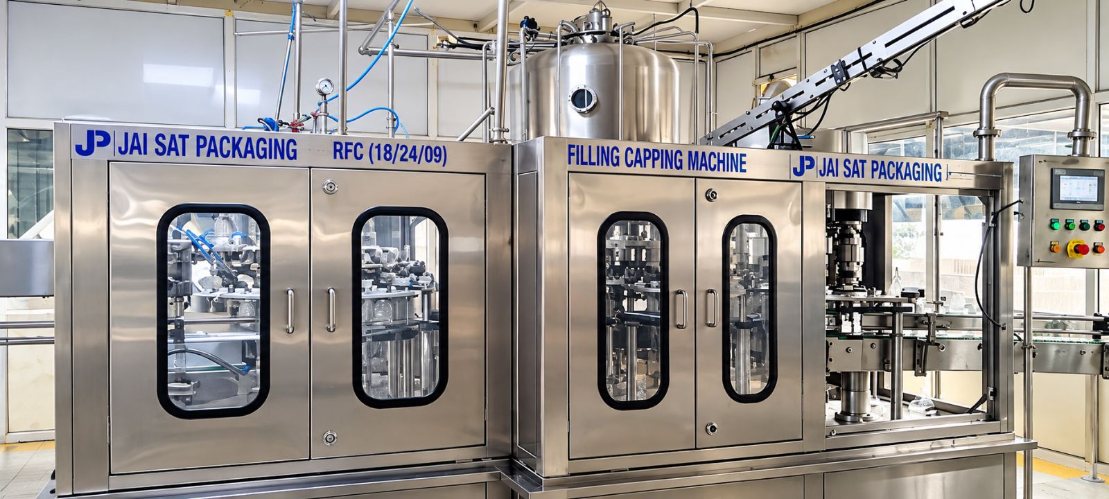 Jaisat — Automatic Water Filling Machine (120 BPM)