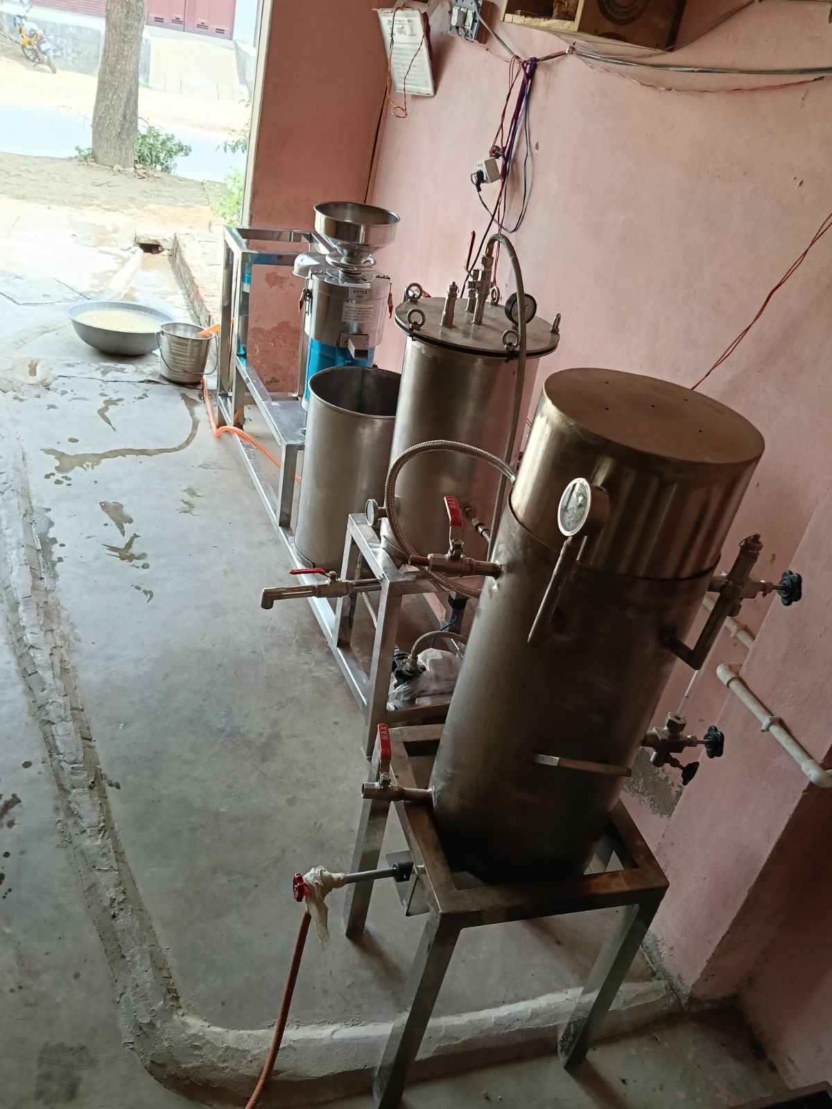 Soya milk paneer plants