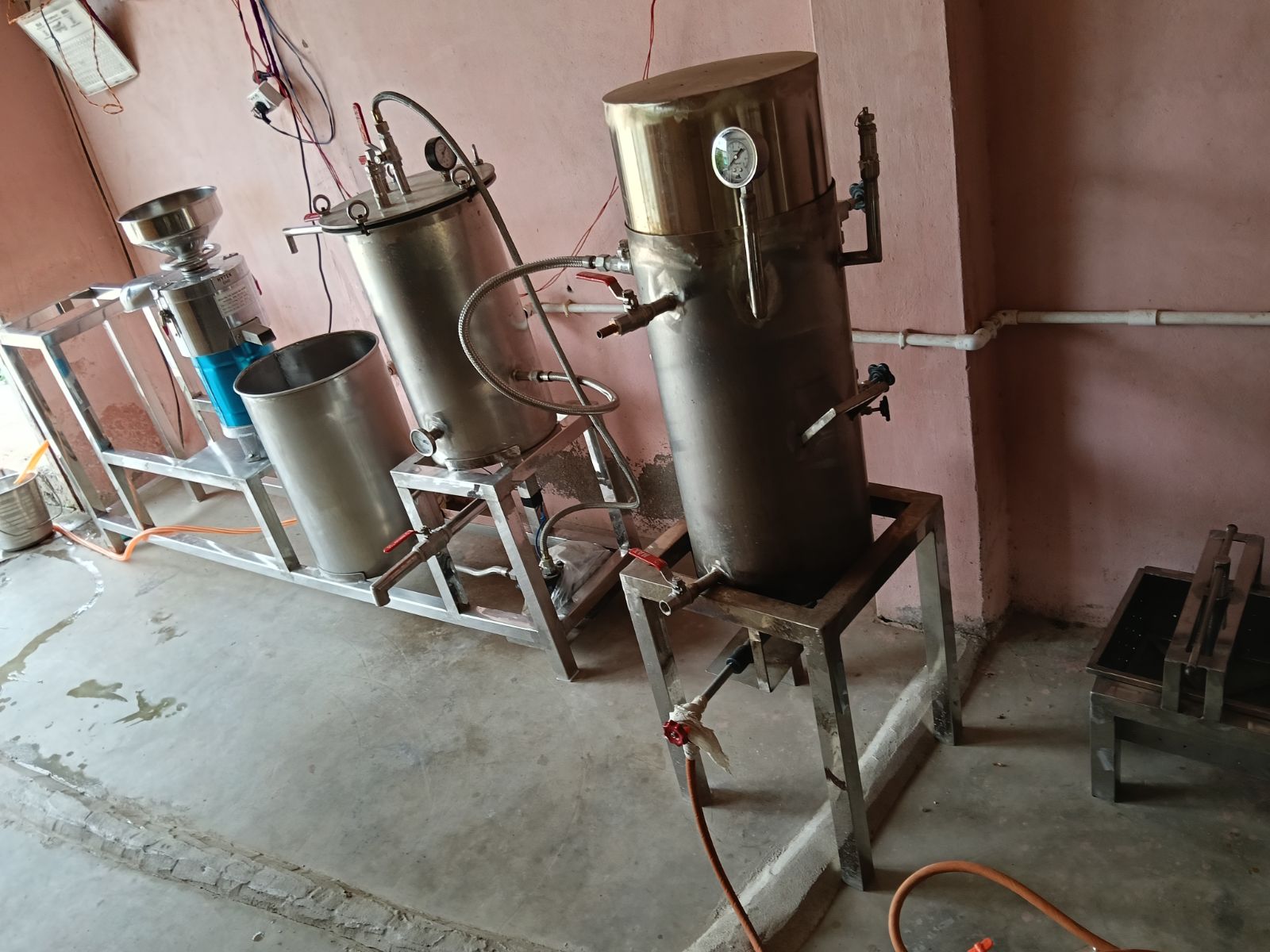 Soya milk paneer plants 3