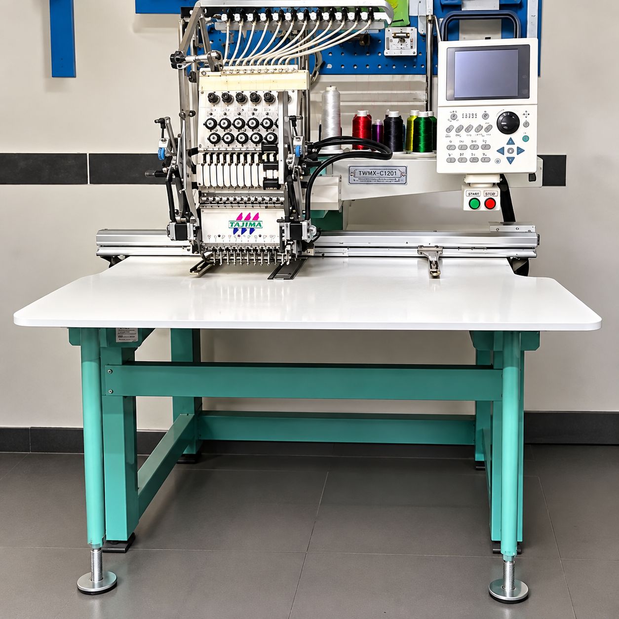 TAJIMA SINGLE-HEAD EMBROIDERY MACHINE