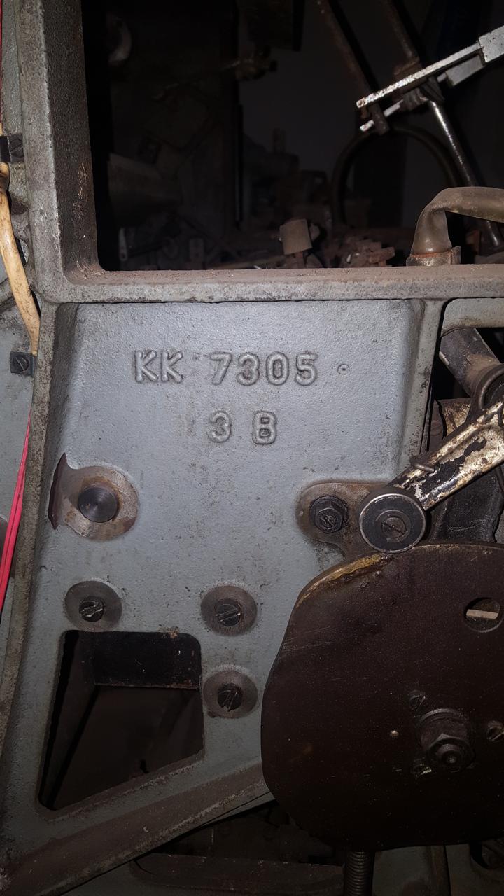 Offset machine pic. Make - Dominant 513 (Czechoslovakia) 6