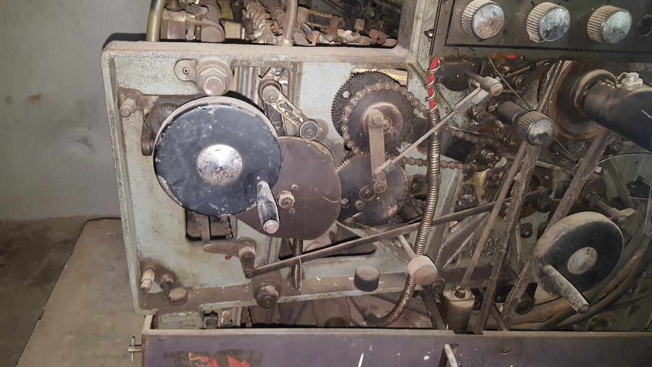 Offset machine pic. Make - Dominant 513 (Czechoslovakia) 8