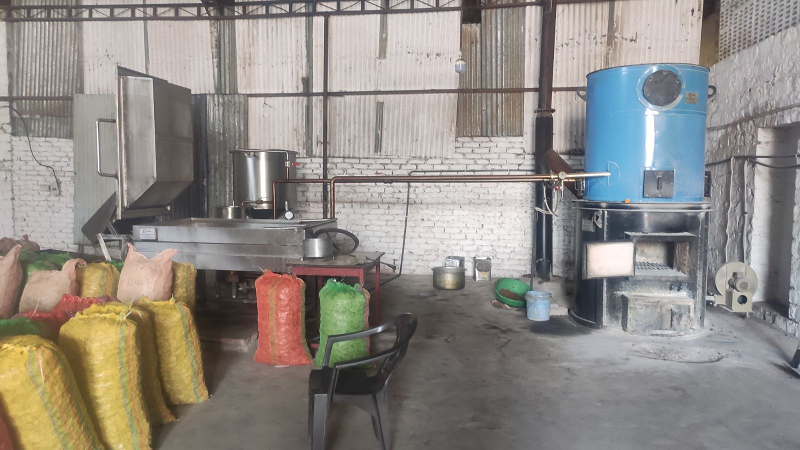 Aluu Wafar and namkin machine ful plant 8