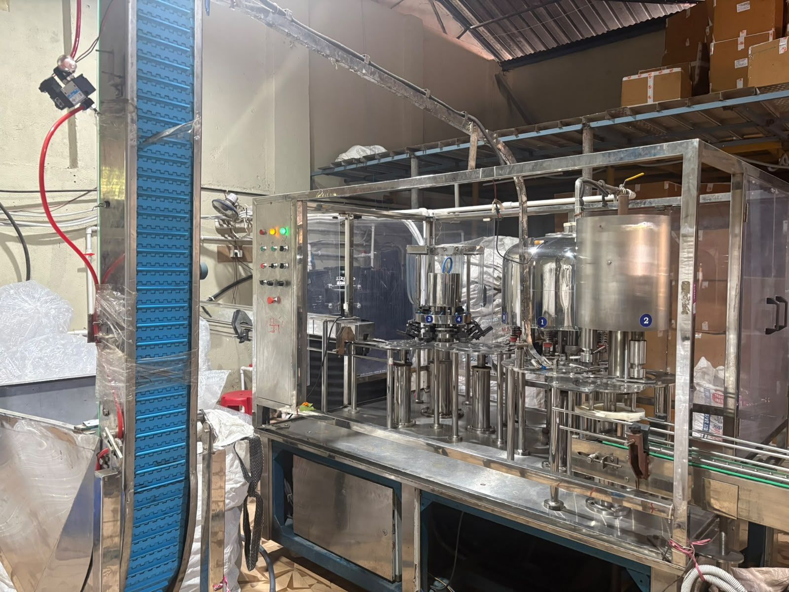 40 BPM WATER FILLING MACHINE FULL SETUP