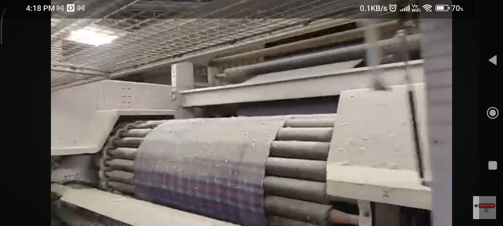 TEXTILE RAISING MACHINE 5