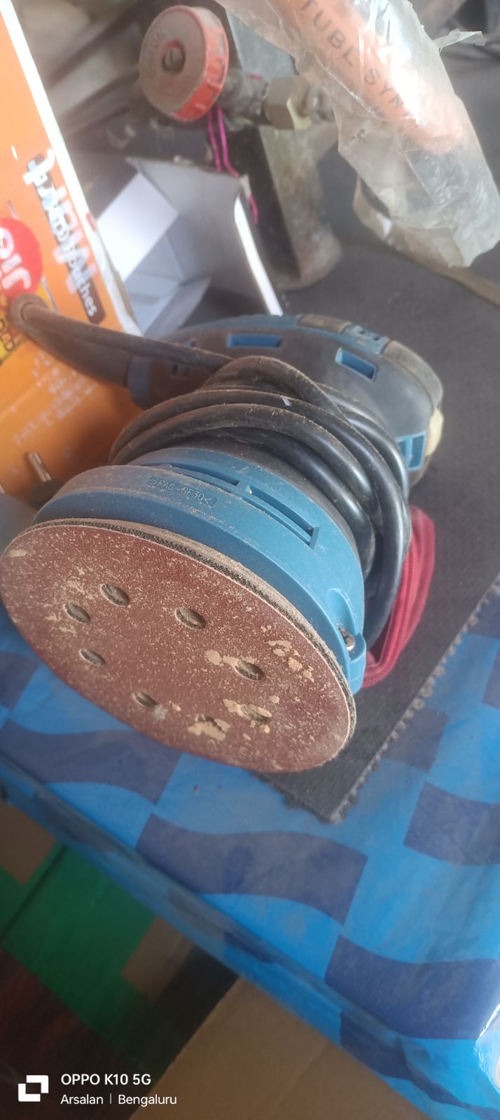 Sanding machine 