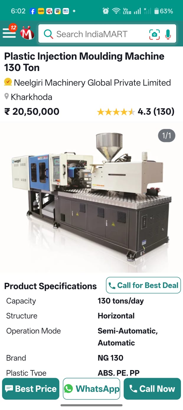 Injection moulding machine