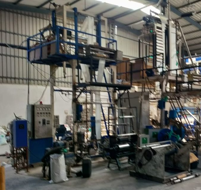 Blown Film Plant, Innsale Make, Two Layer - 40/40mm, 26 Inch Winder