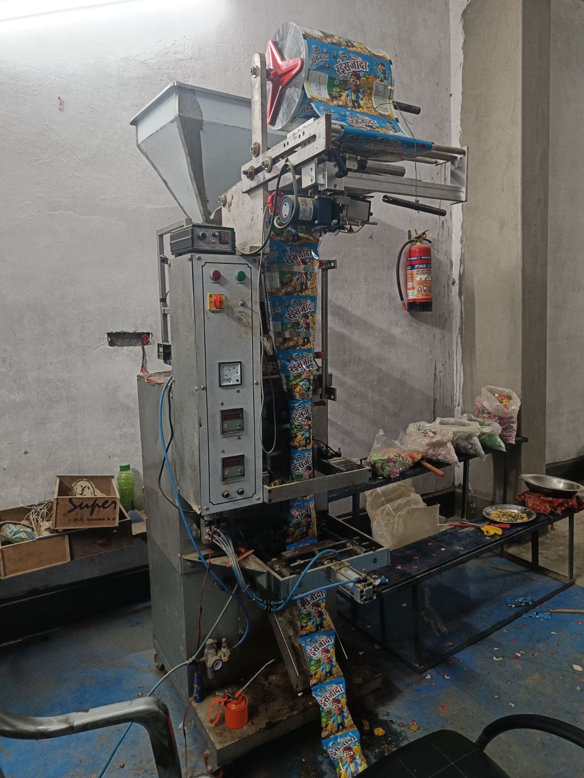 FRYMS Complete Food Processing & Snacks Plant with Pouch Packing Machine