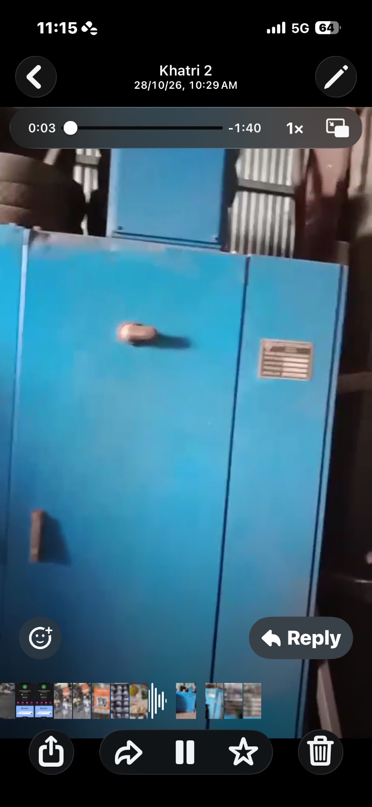 Electrogram 150 kw solid state generator