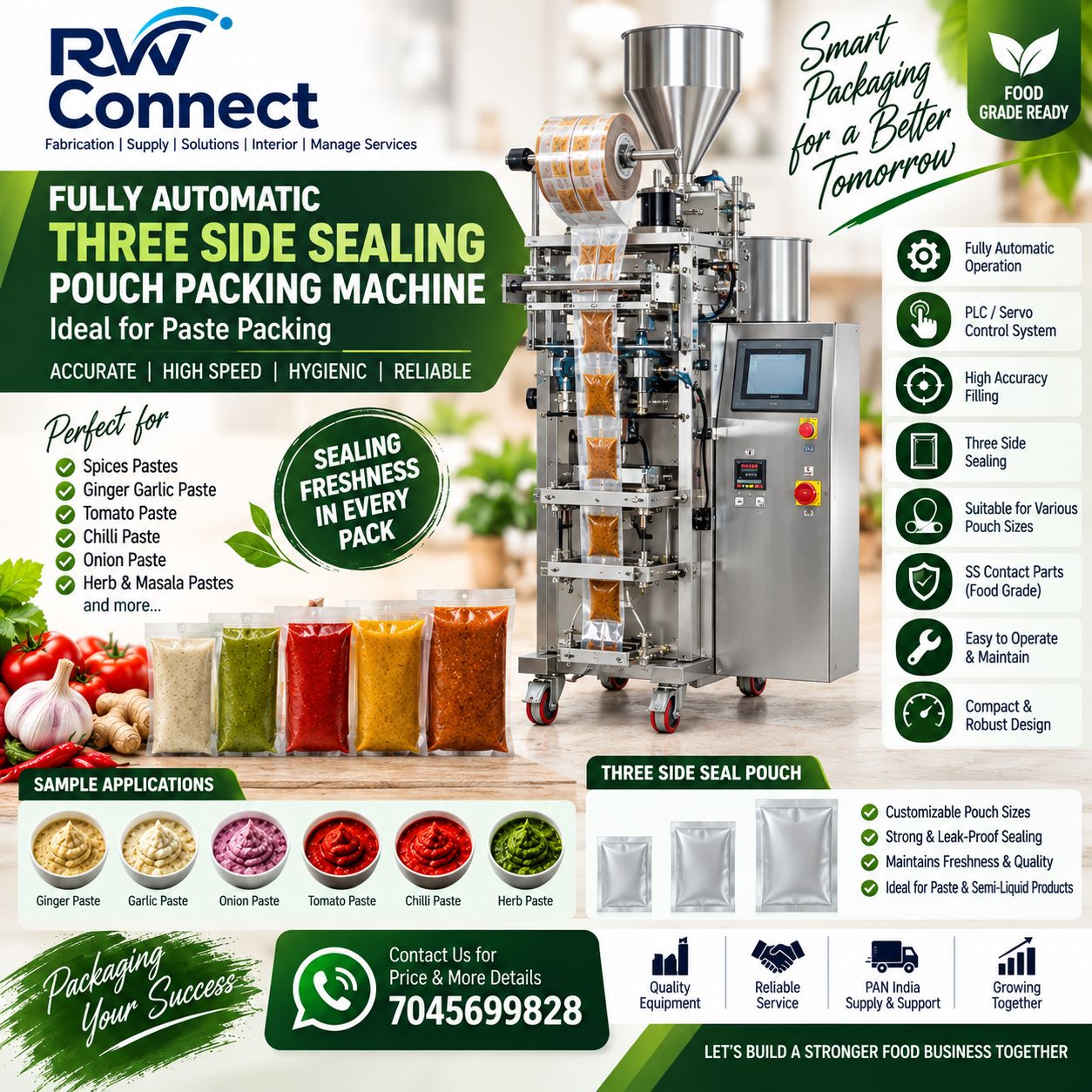 Fully Automatic Pouch Packing Machine
