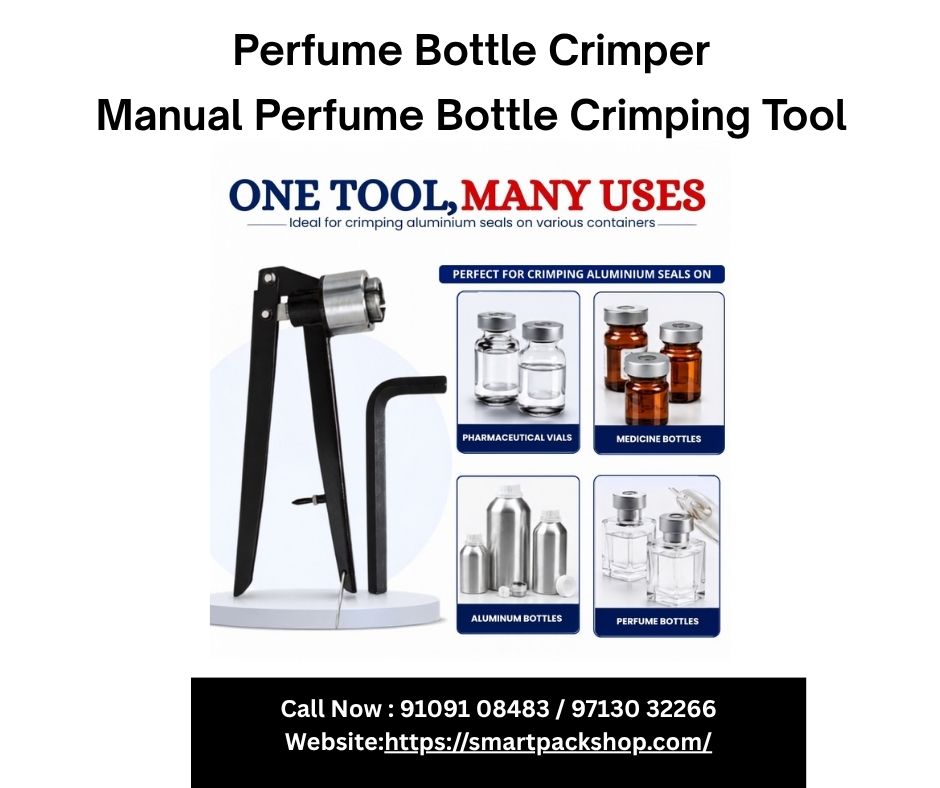 Perfume Bottle Crimper | Manual Perfume Bottle Crimping Tool 