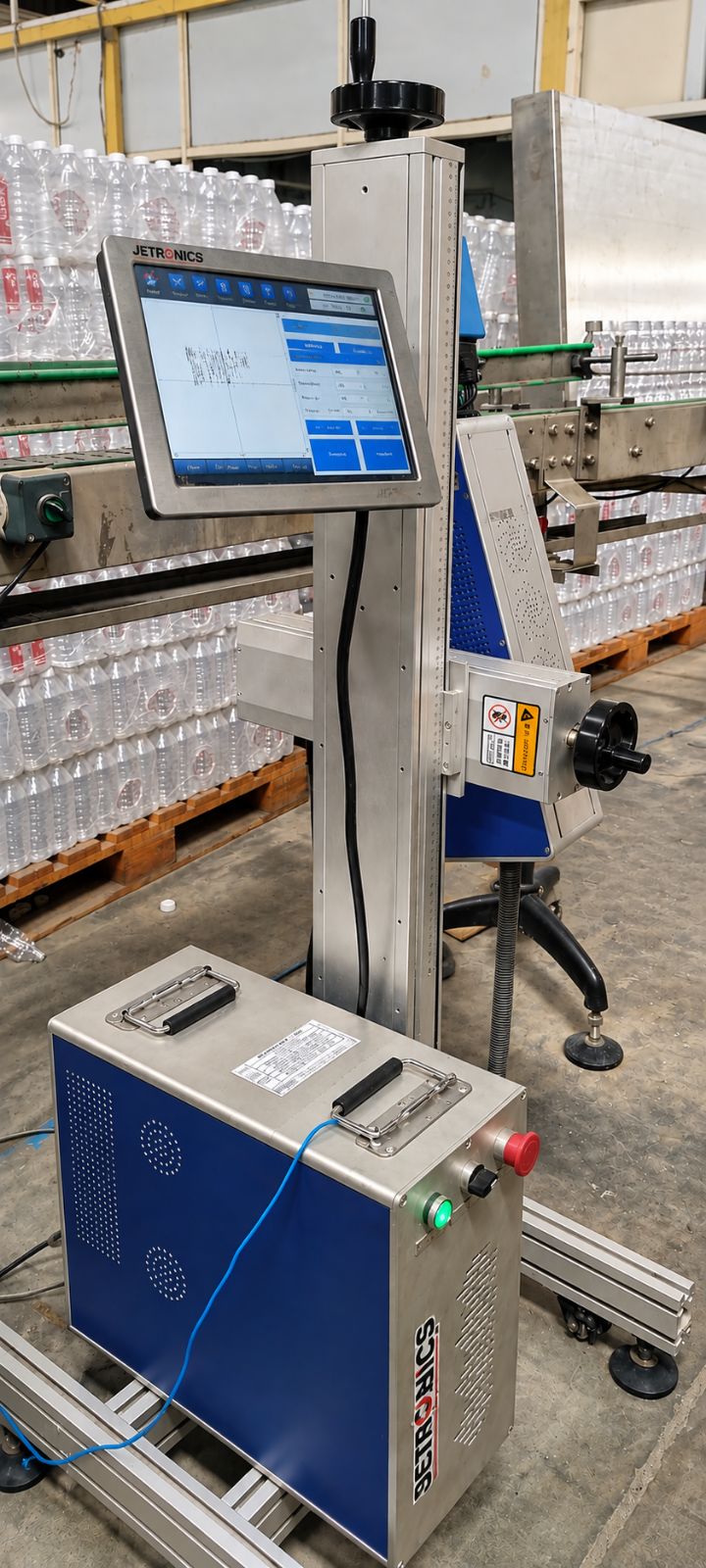 Jetronics CO₂ Laser Coding & Marking Machine