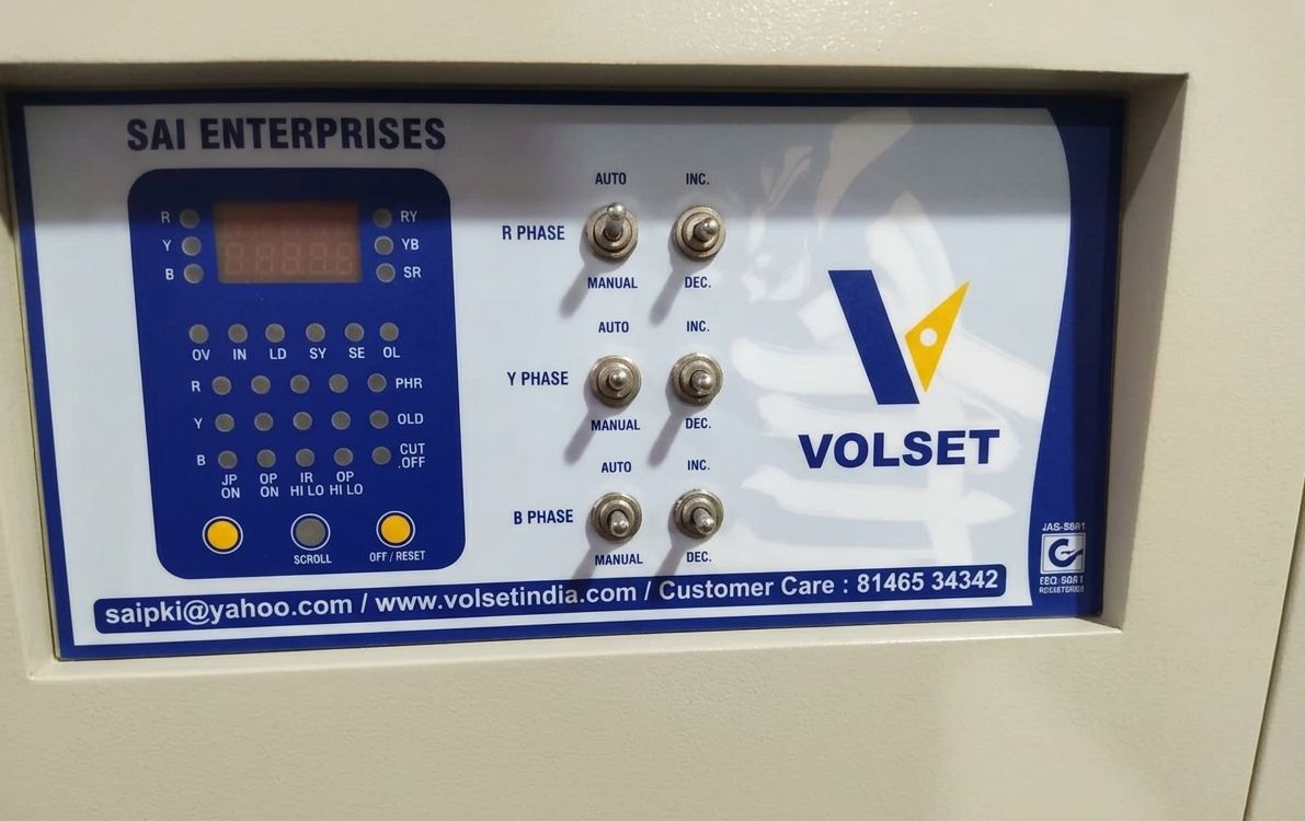 Volset 40 KVA 3 Phase Digital Servo Stabilizer - Used / Refurbished 2