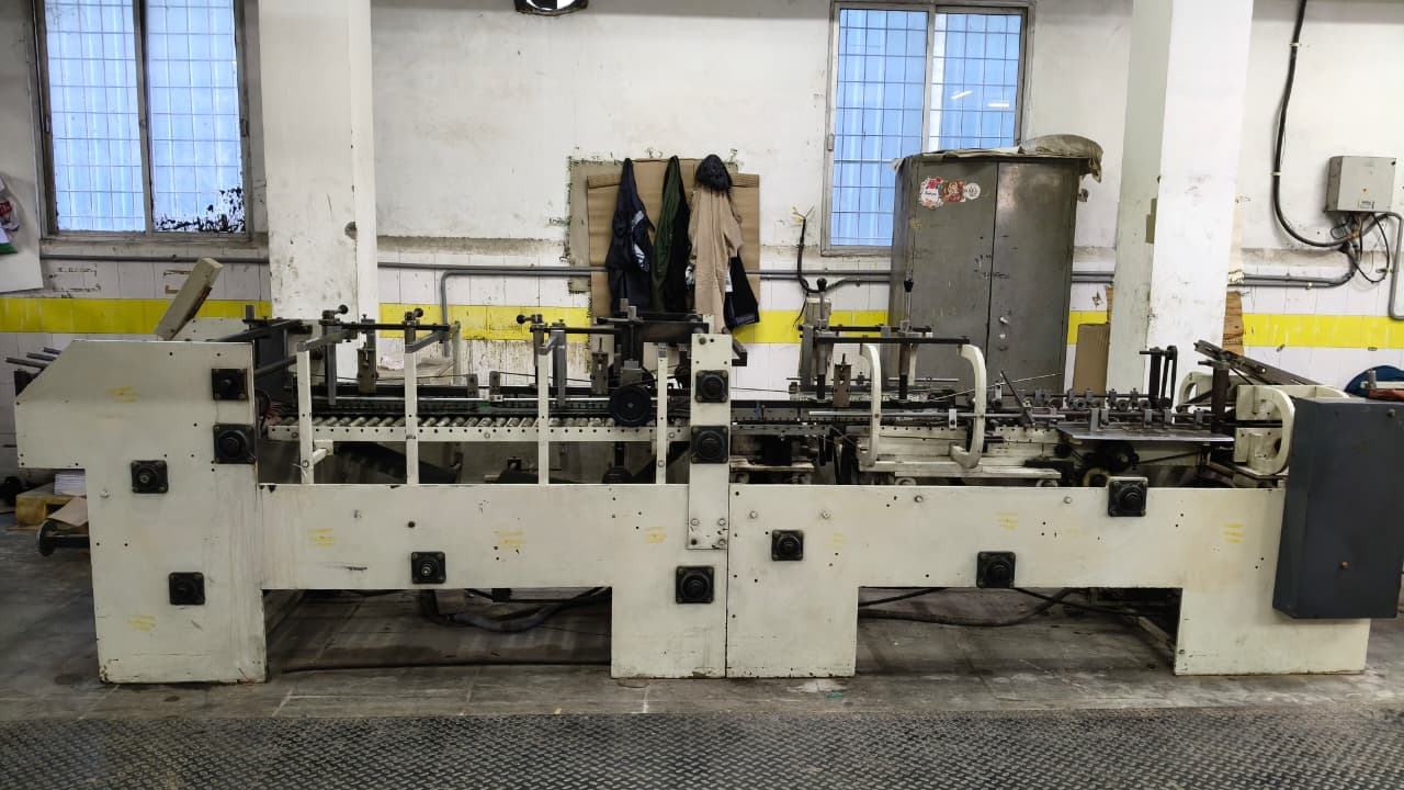Lock bottom and side pasting machine auto matic
