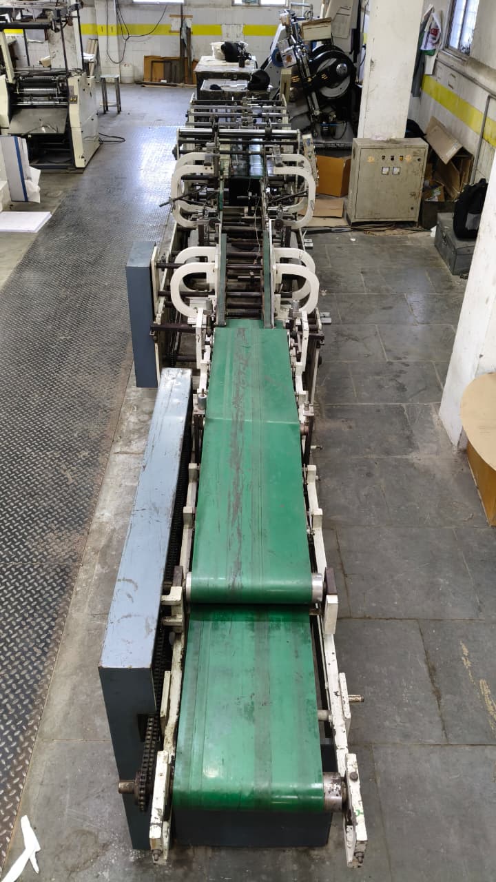 Lock bottom and side pasting machine auto matic 3