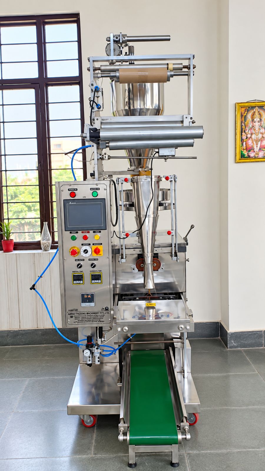 Pneumatic Tea Pouch Packing Machine