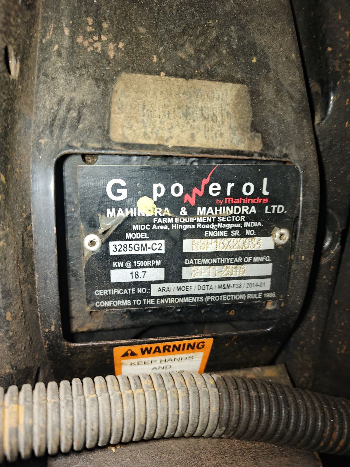 Mahindra 20kva 3phase 2017 model 2