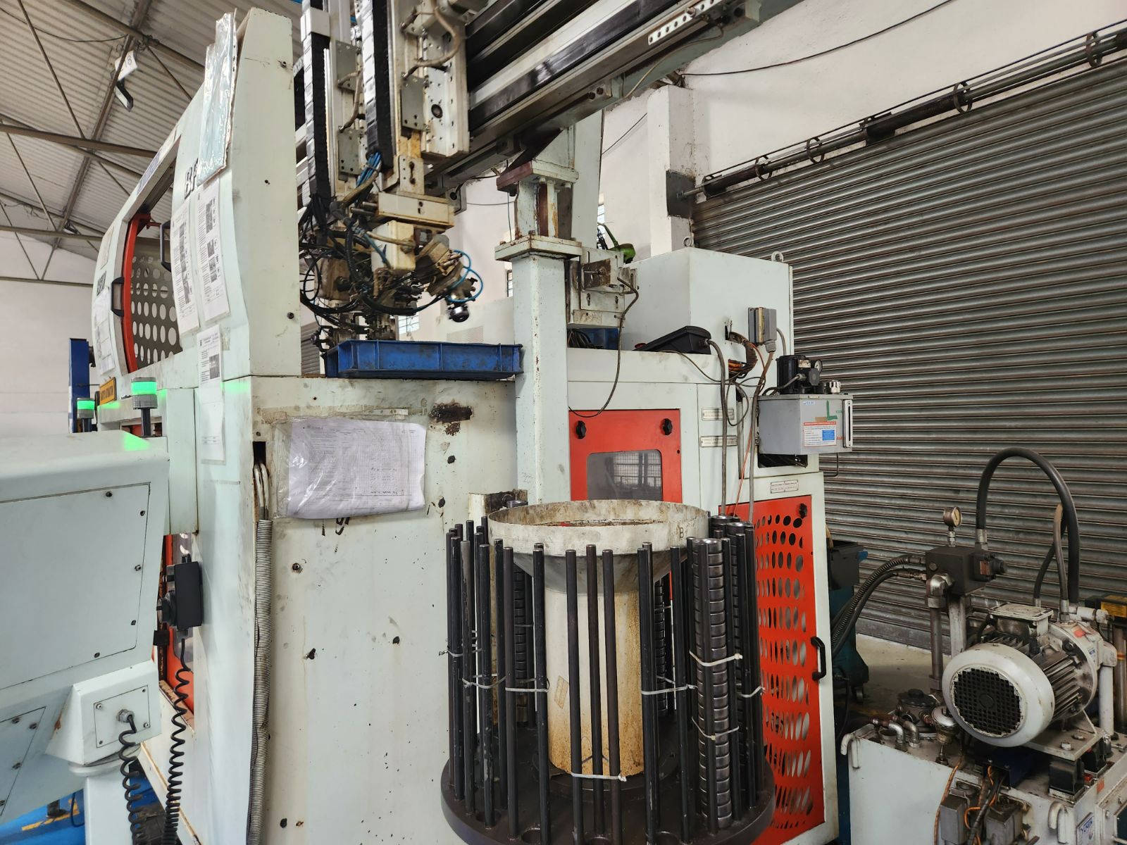 BFW PL360 Twin Spindle machine with Festo Gantry 2