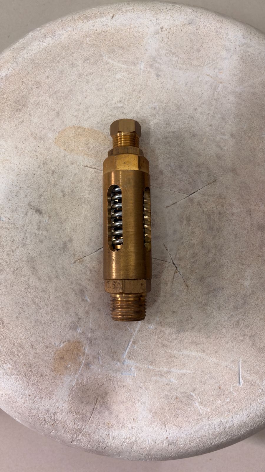 Gun Metal Safety Valve 1/2 Inch 10 kg - Unused