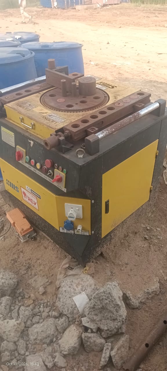 Bar bending machine 2