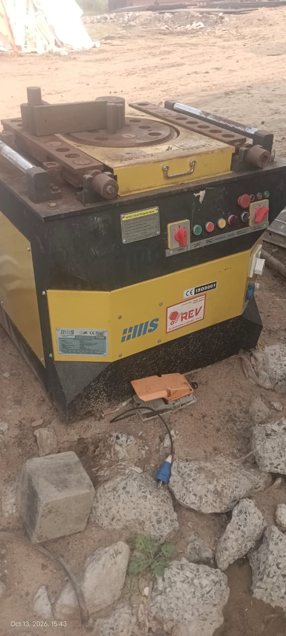 Bar bending machine 3
