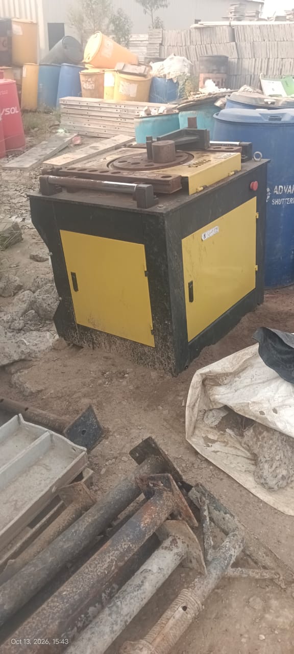 Bar bending machine 4