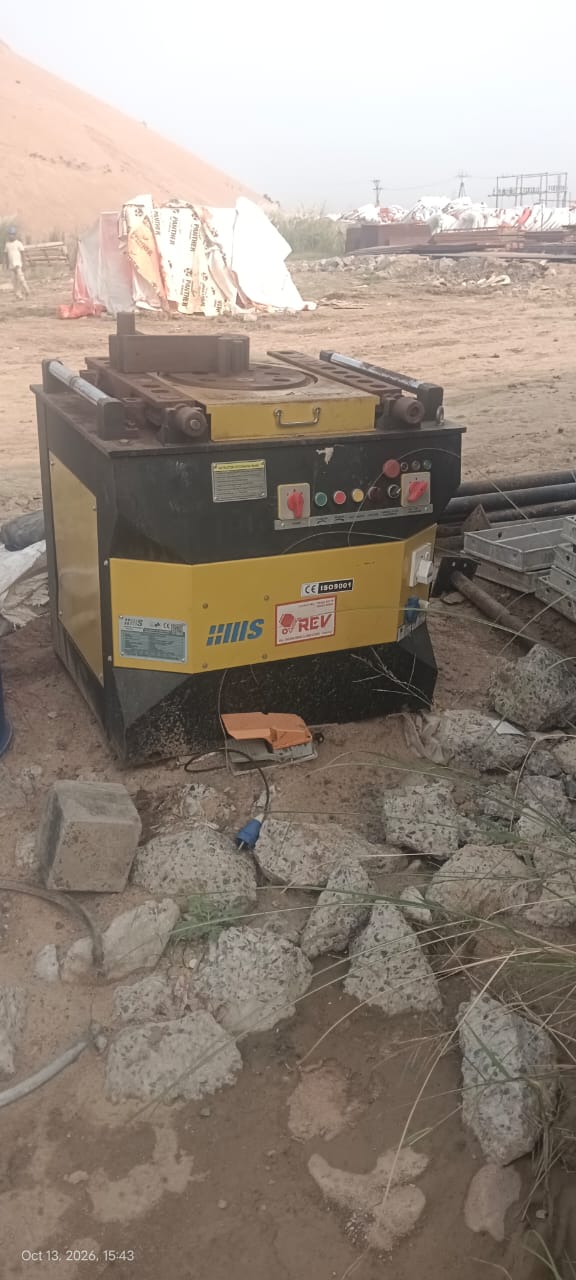 Bar bending machine 5