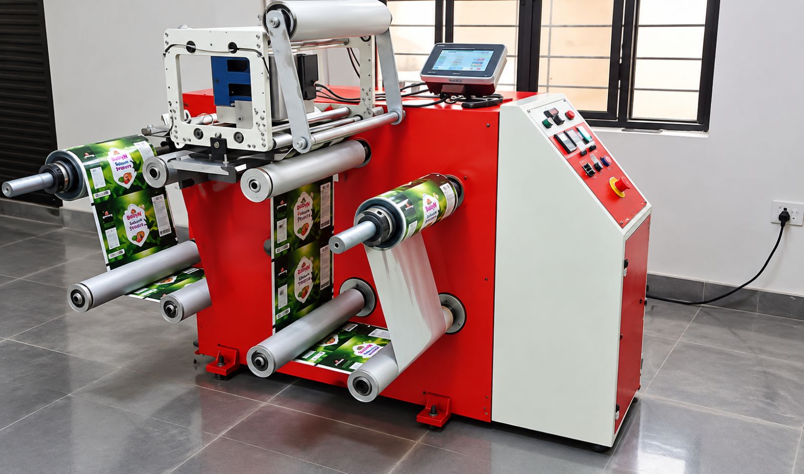 Computer Printing Paper Rewinder Machine