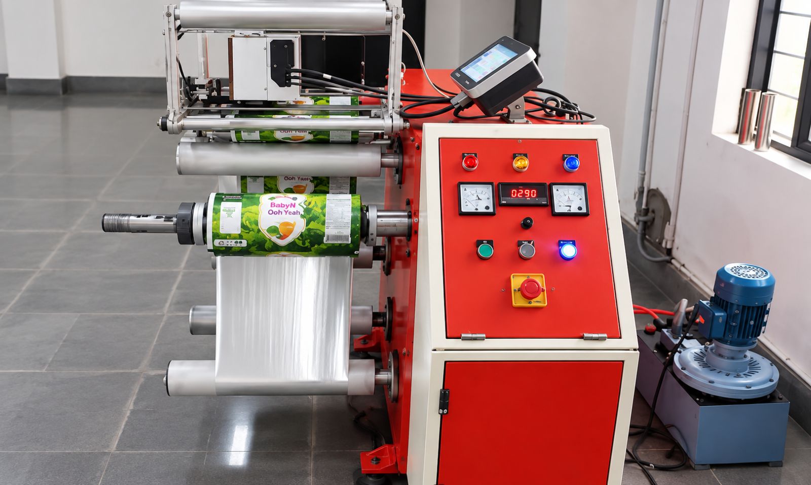 Computer Printing Paper Rewinder Machine 2