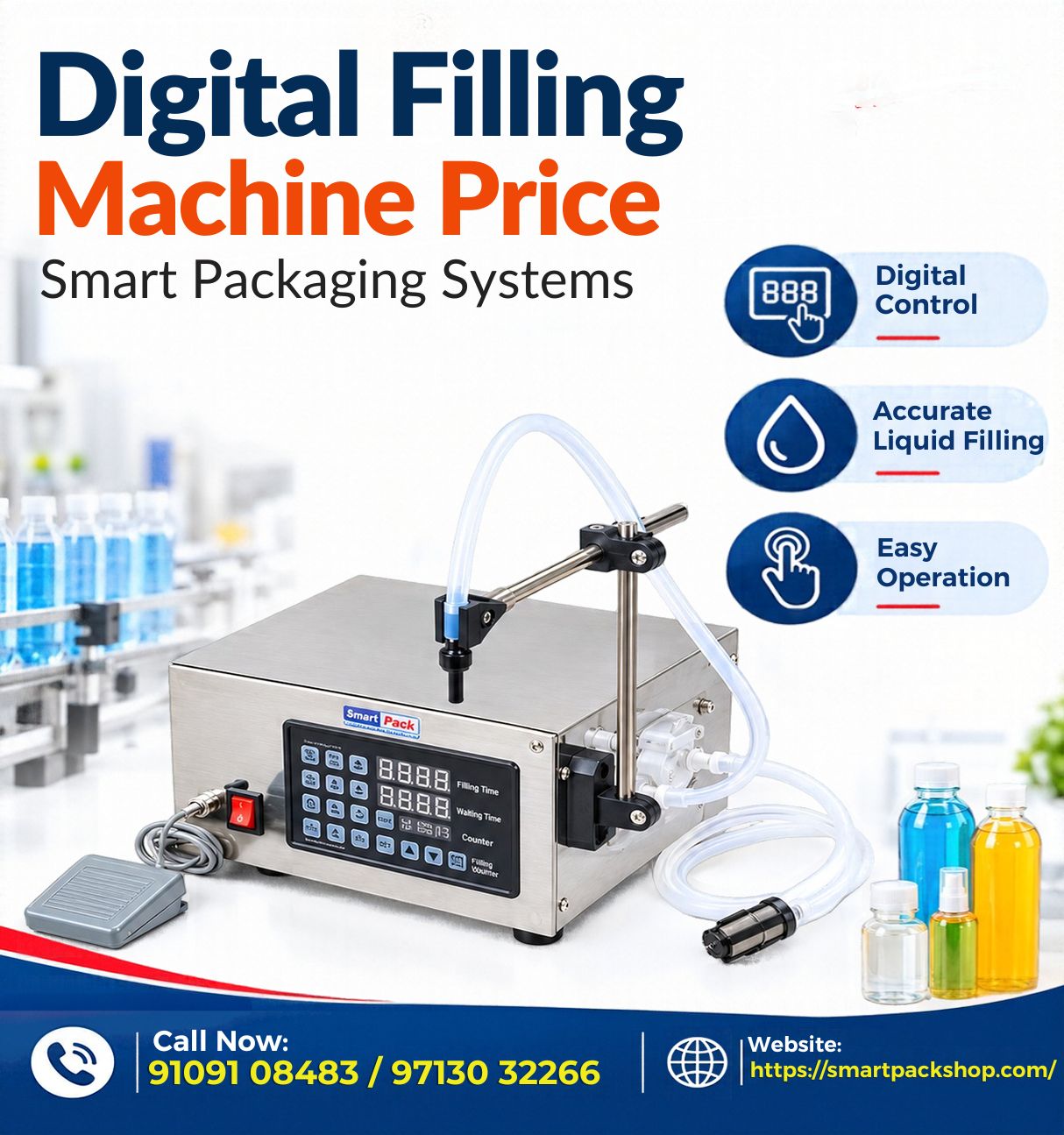 Digital Filling Machine Price | Smart Packaging Systems