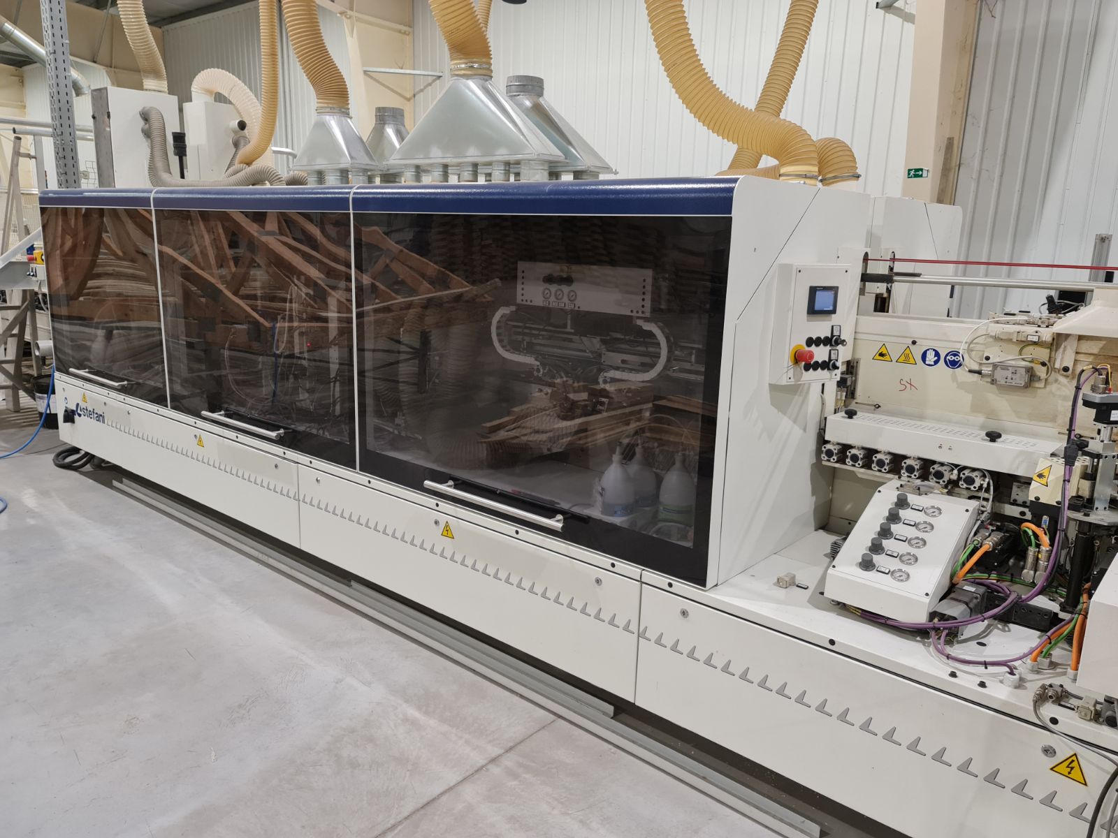 STEFANI (SCM Group) - 4 Side Edgebanding Machine Line