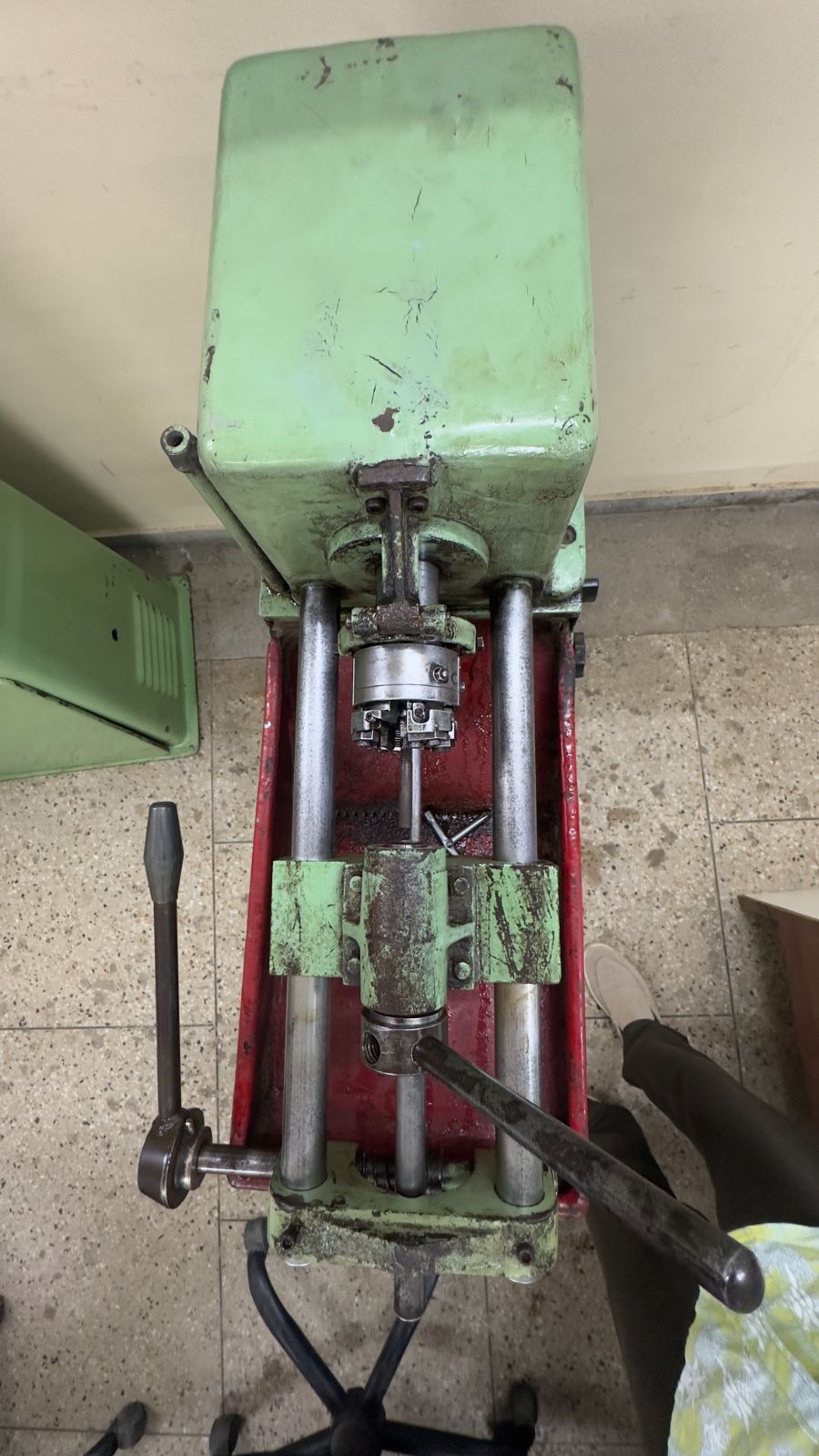 WEEREN GERMAN THREADING MACHINE