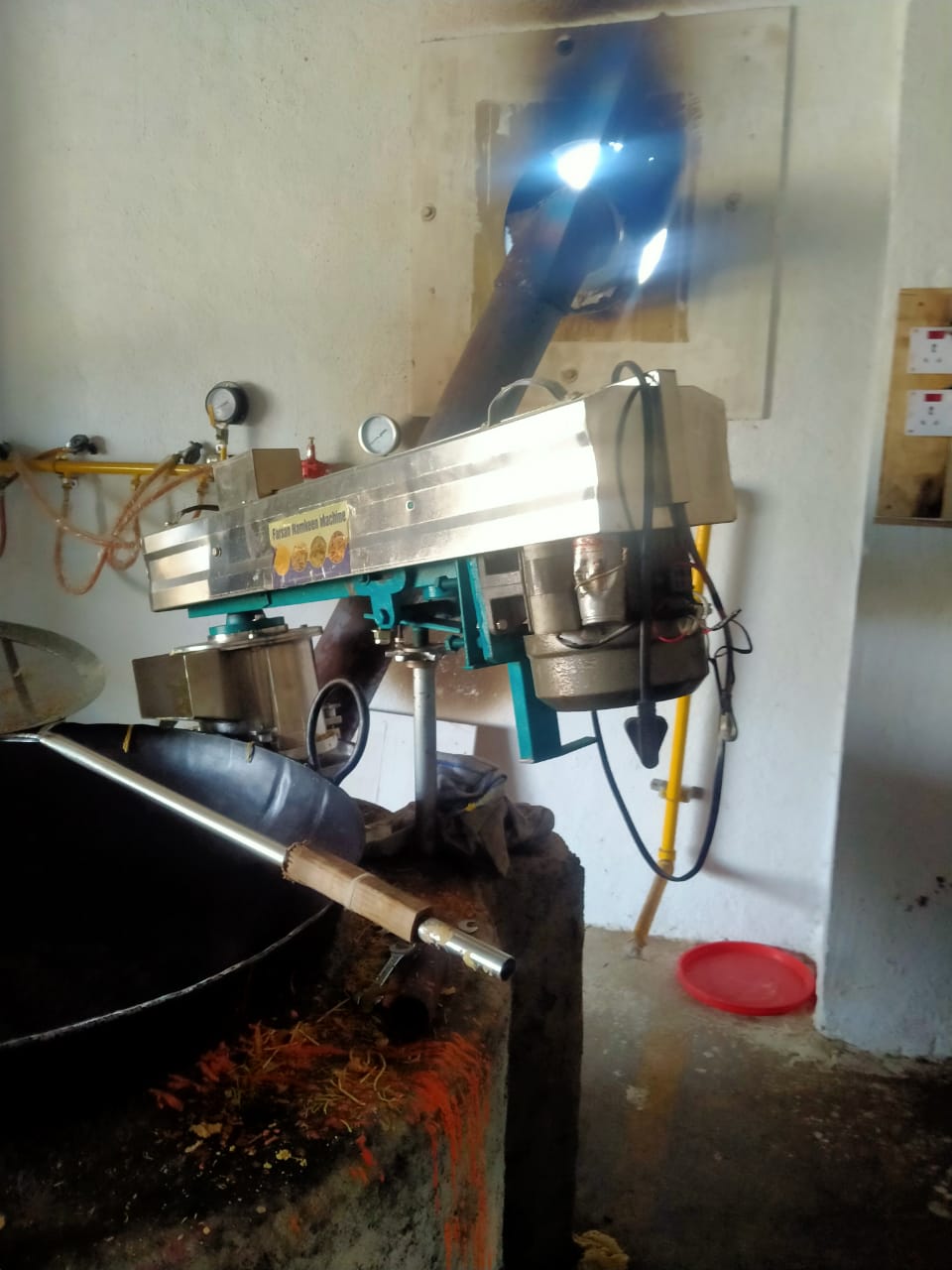 Spices machine and potato making, farsan making