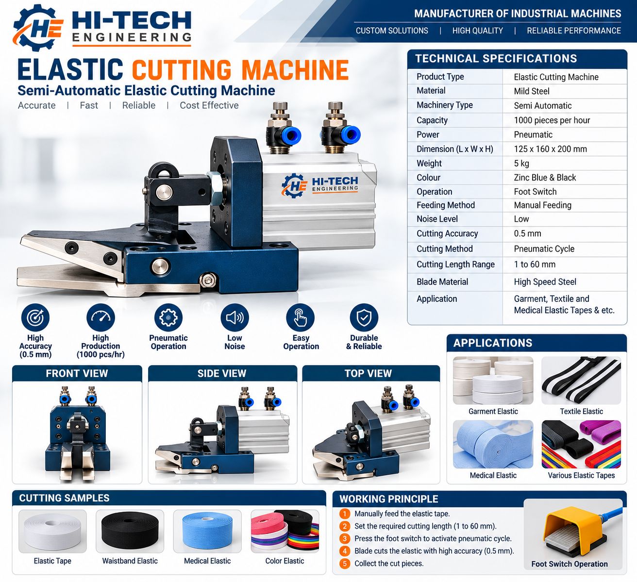 Elastic Cloth Cutting Machine 2