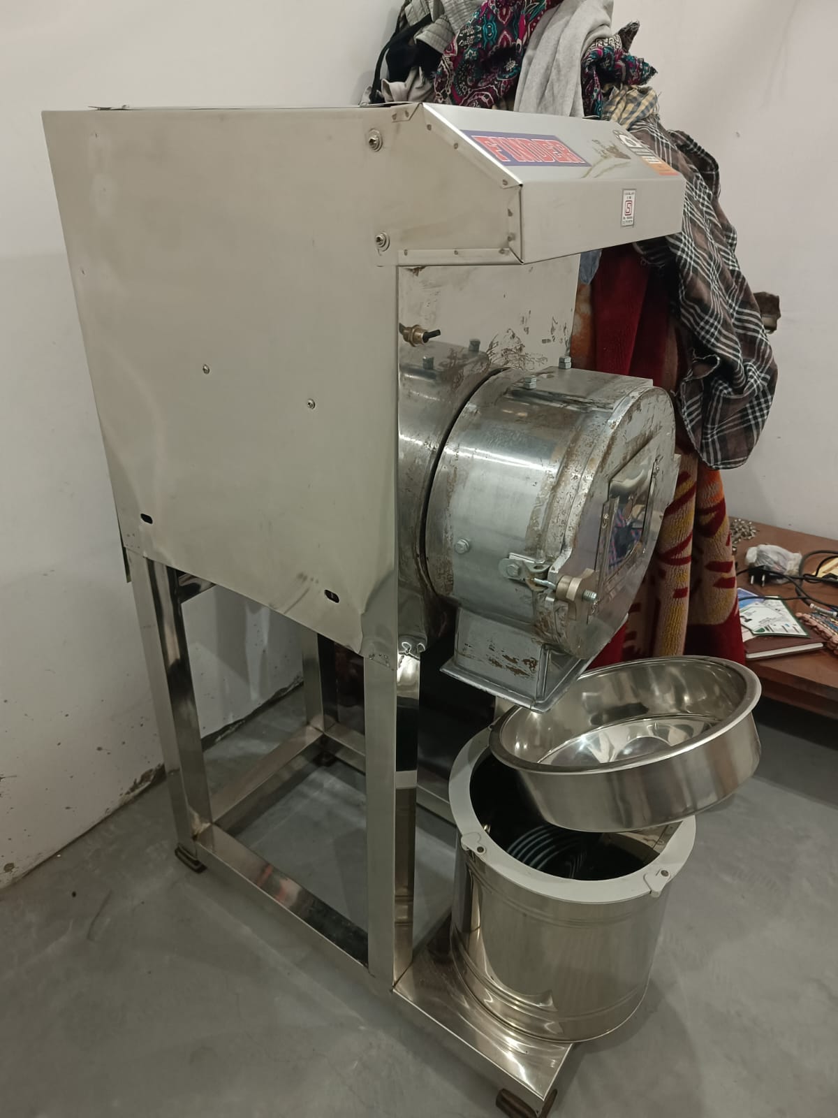 3 HP Pulverizer Machine | 220V Single Phase | Lightly Used 2