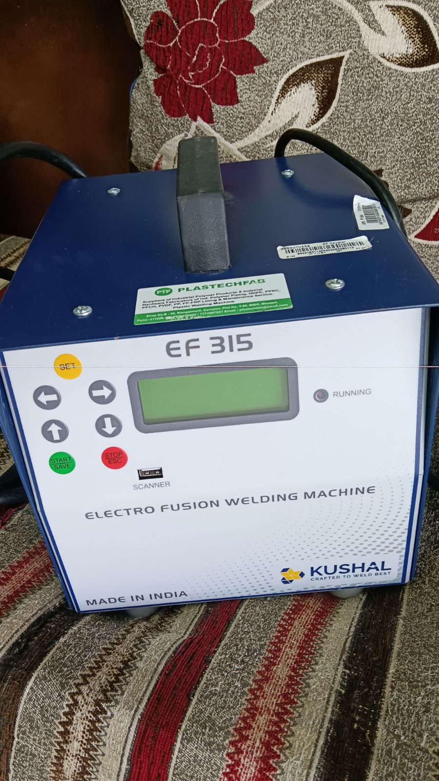 Electro fusion welding machine 3