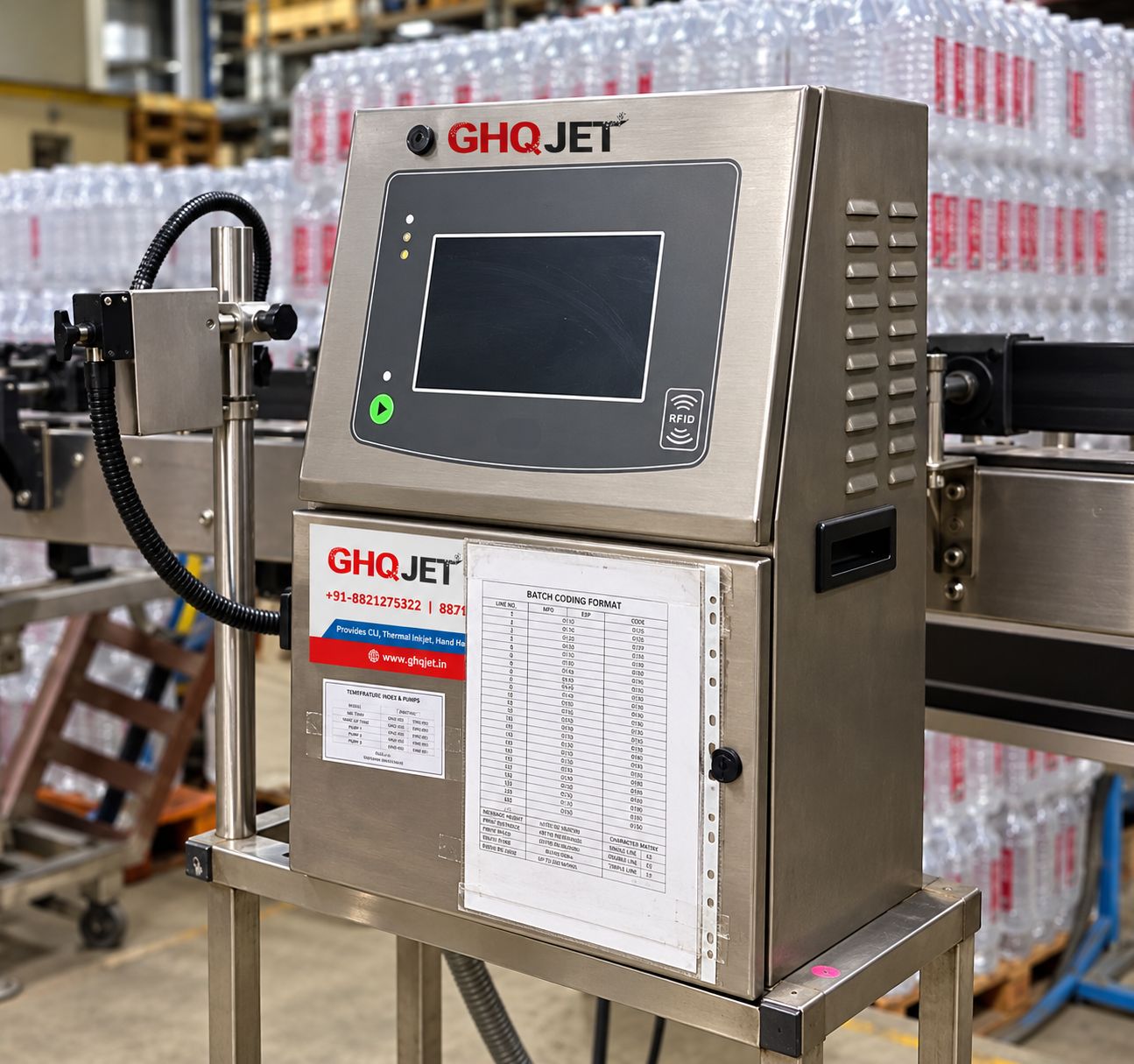 GHQ Continuous Inkjet (CIJ) Printer