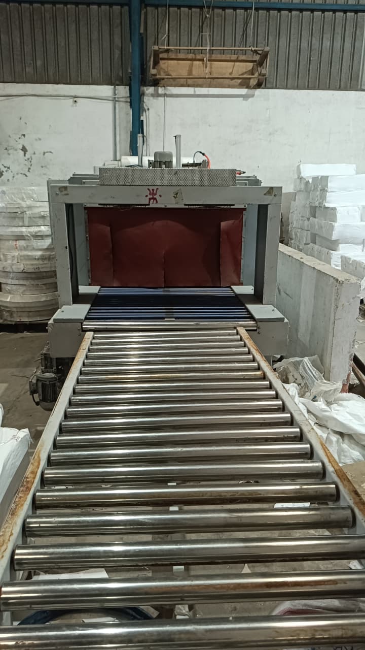 Automatic Web Sealer with shrink tunnel machine