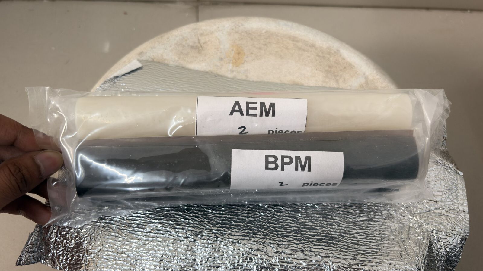 Unused Ion Exchange Membrane Set AEM CEM BPM 6 Sheets