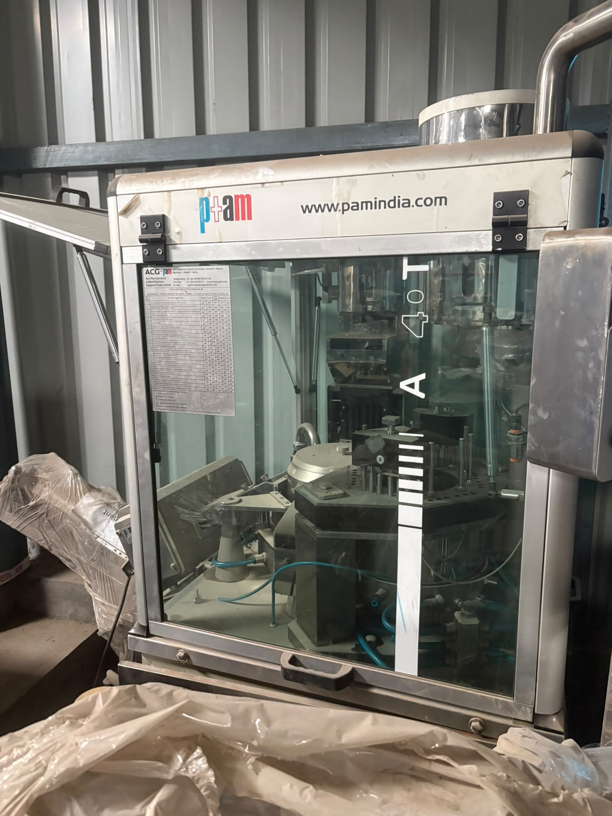 URGENT SALE – USED & NEW PHARMACEUTICAL MACHINERY LOT | COATING, CAPSULE FILLING, HOT MELT EXTRUDER, ROLL COMPACTOR & PACKAGING MACHINES** 4